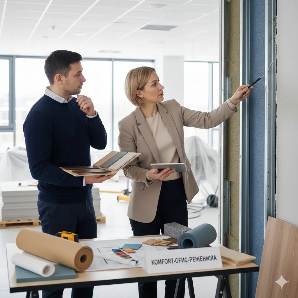 Обсуждение решений для повышения комфорта в офисе